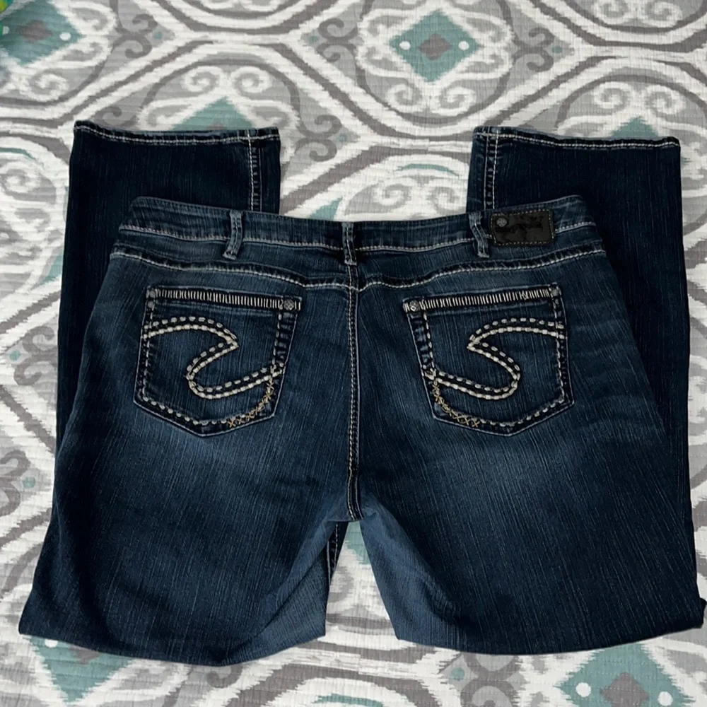 Silver jeans company women’s plus size 22/31 Aiko bootcut - Picture 1 of 12